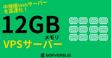 【2025年版】「12GBメモリ」のVPSサービスを徹底比較！ベストはこれだ！